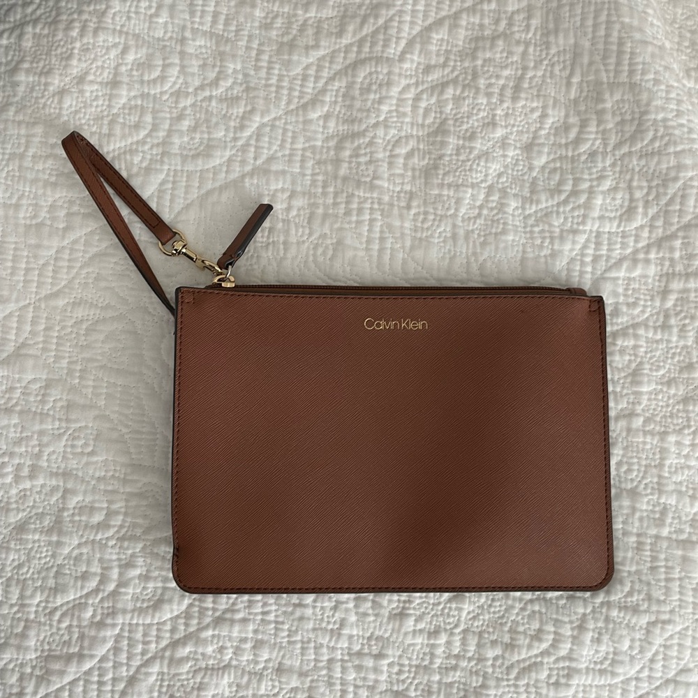 Calvin Klein wristlet pouch